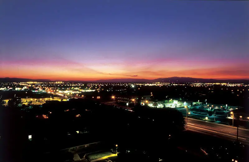 Sunset Over Lancaster Ca