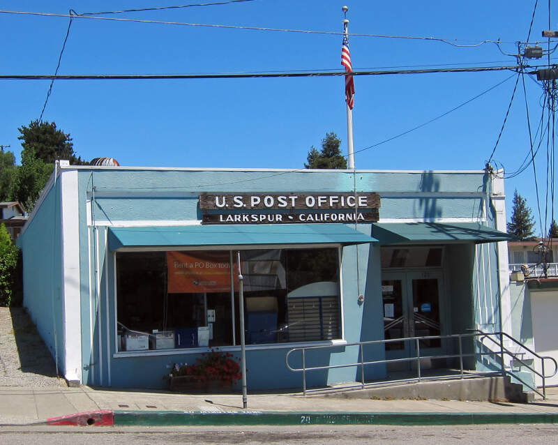 Larkspur Post Officec Larkspurc California