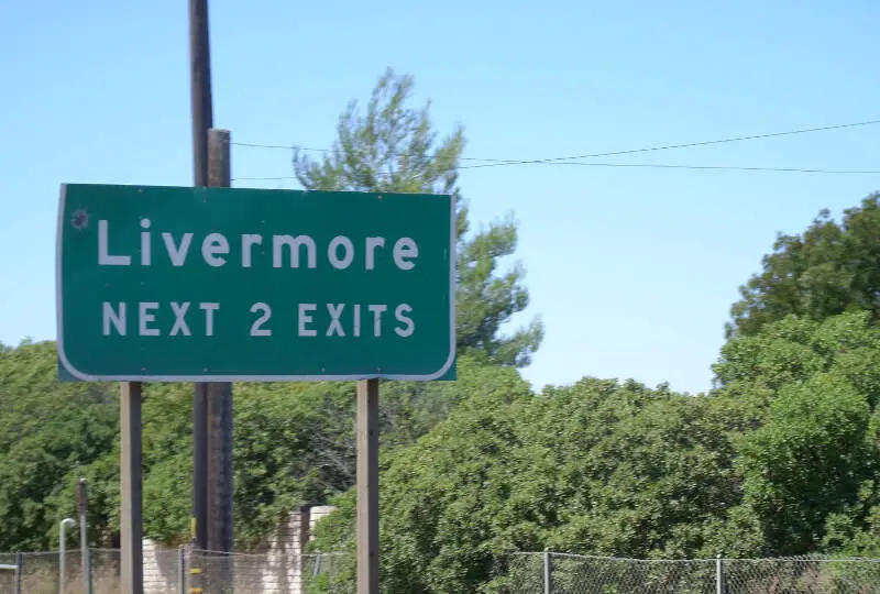 Livermore Freeway Sign