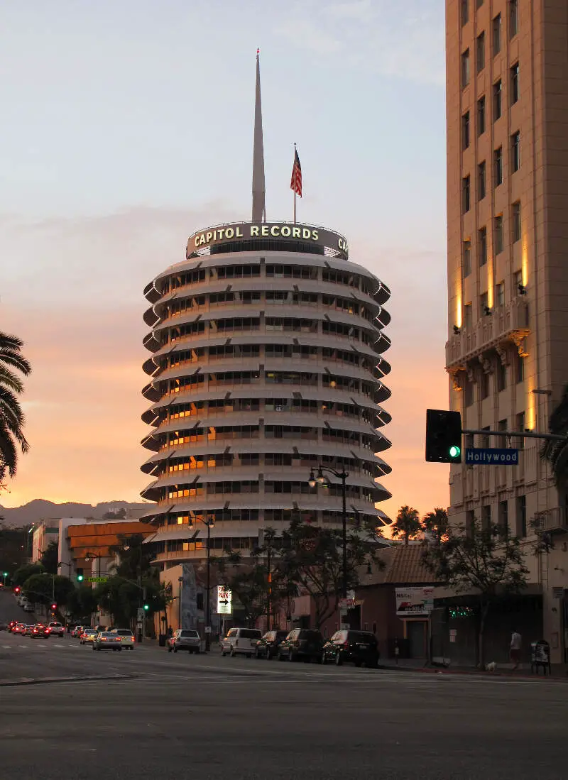 Capitol Records Sunset