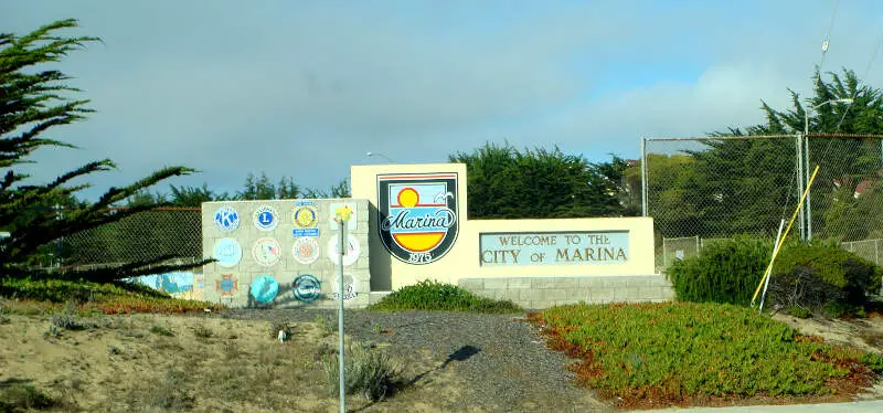 Marina City Sign