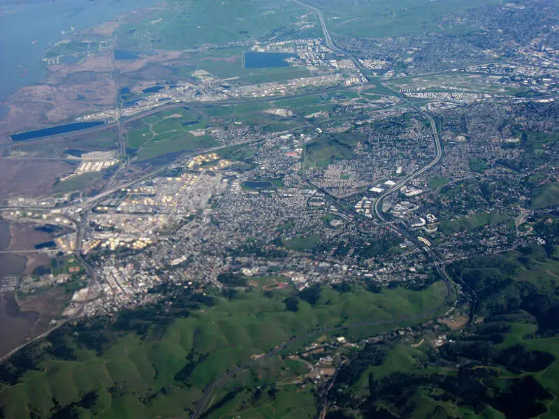 Aerial View Of Martinezc California