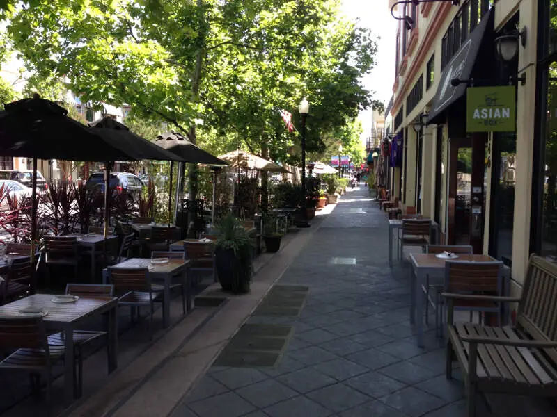 Castro Street Mountain View Sidewalk