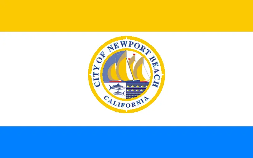 Flag Of Newport Beachc California