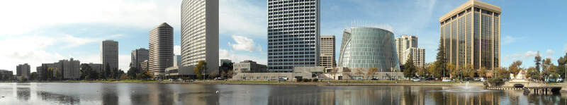 Panorama Downtown Oakland By Daniel Ramirez