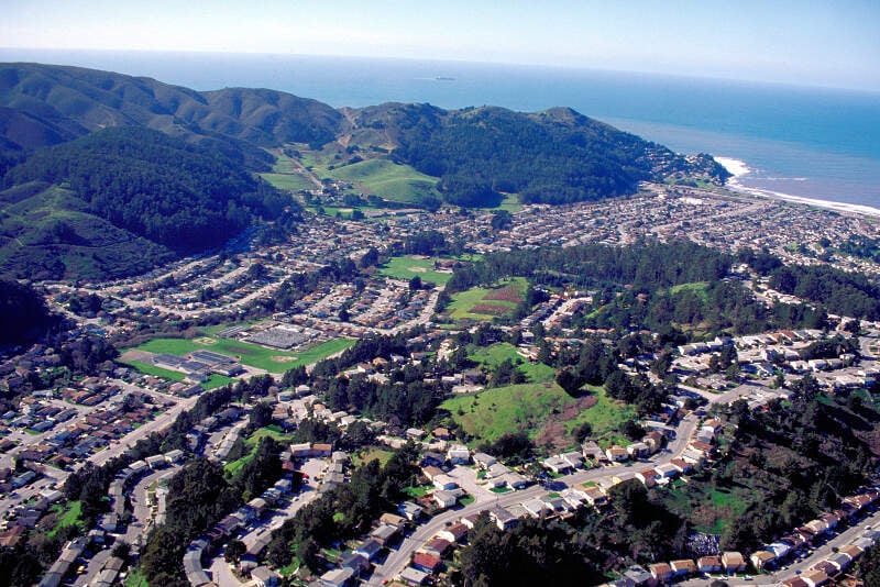 Pacifica California Aerial View