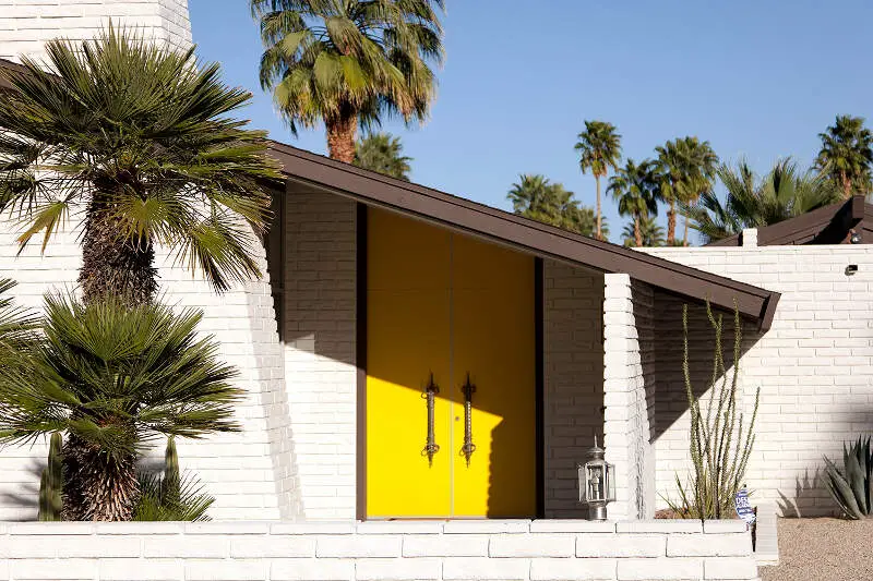 Mid Century Modern House In Palm Springs