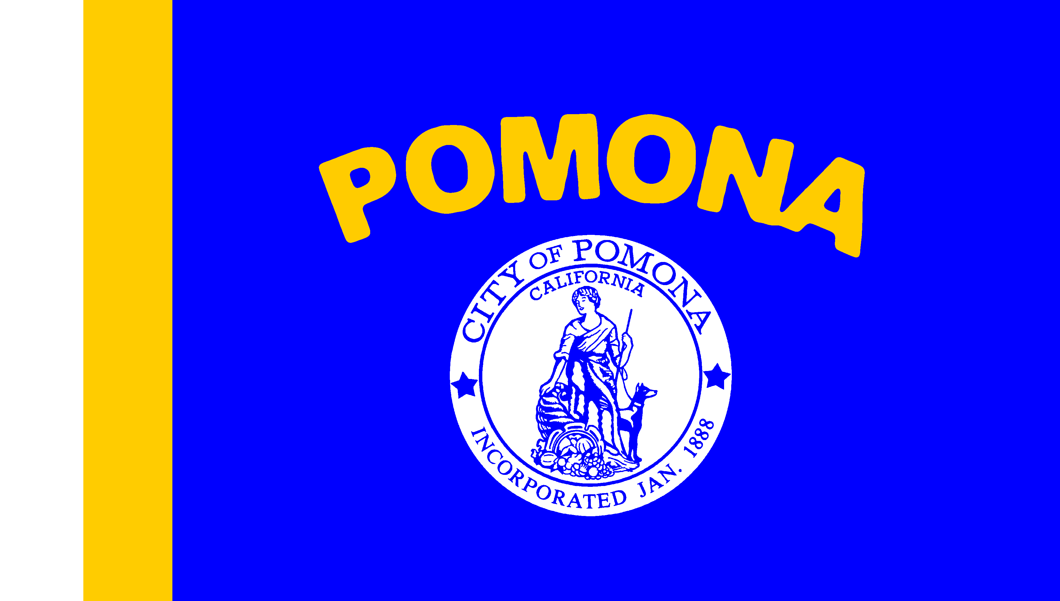 Flag Of Pomonac California