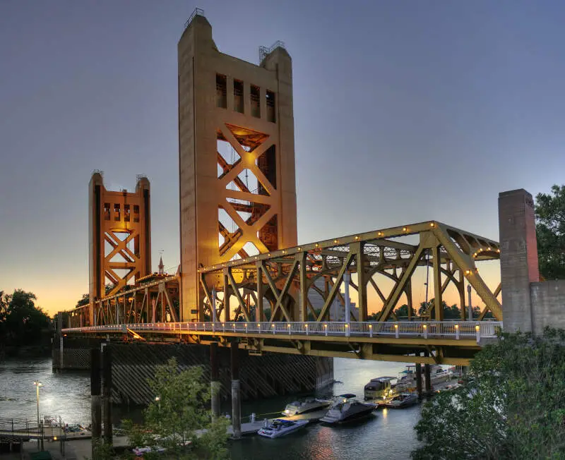 Tower Bridge Sacramento Edit