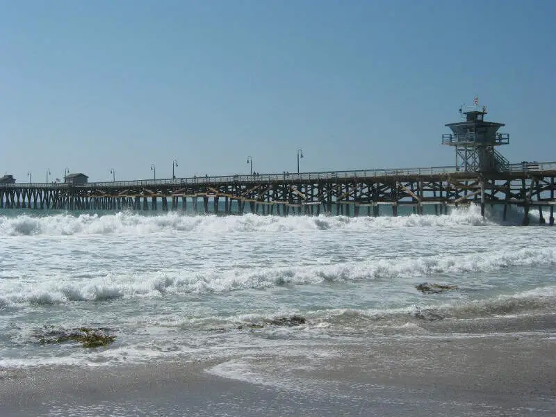 Pier Of San Clementec Ca