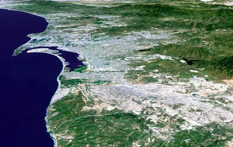 San Diego Tijuana Jpllandsat