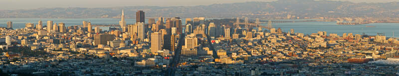 Sanfrancisco From Twinpeaks Dusk Mc