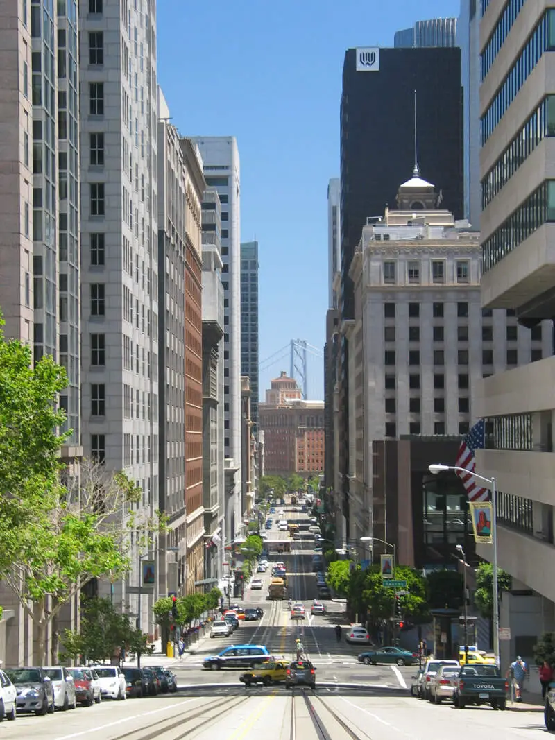 Sf California Street Usa