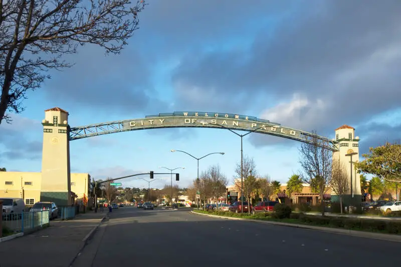 Welcome Sign San Pablo California