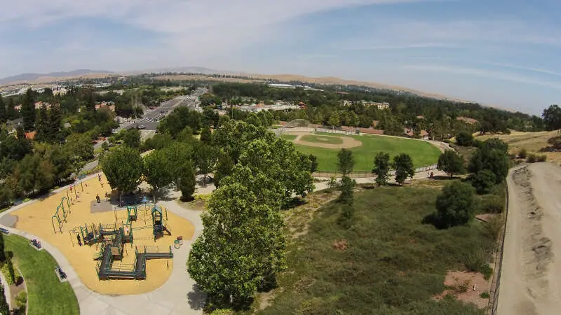 Aerial View Of Memorial Park