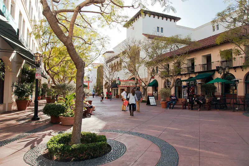 Santa Barbara Downtown Shopping Center