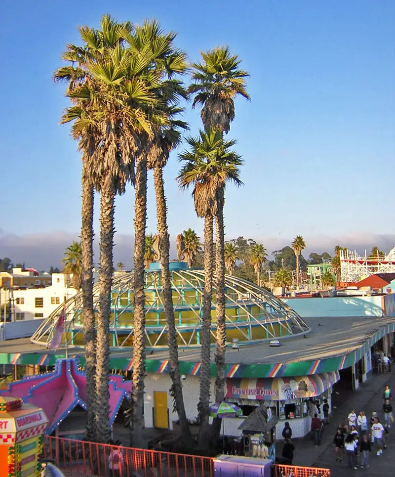 Santacruz Beachboardwalk Carousel Palmsdscn