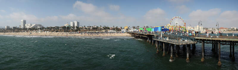 Santamonicapierandbeachpanorama