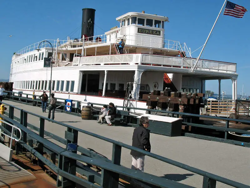 Eureka Steam Ferryboatc San Francisco