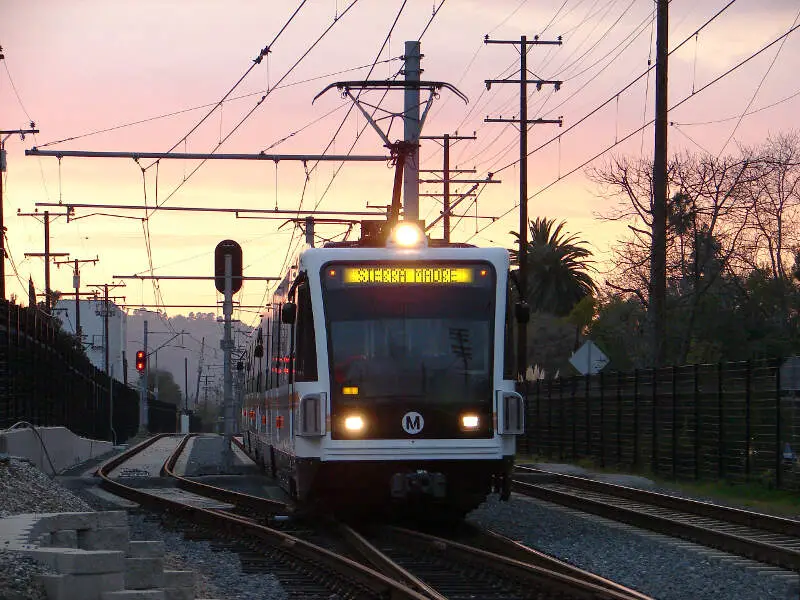 Lacmta Metro Gold Line At South Pasadena