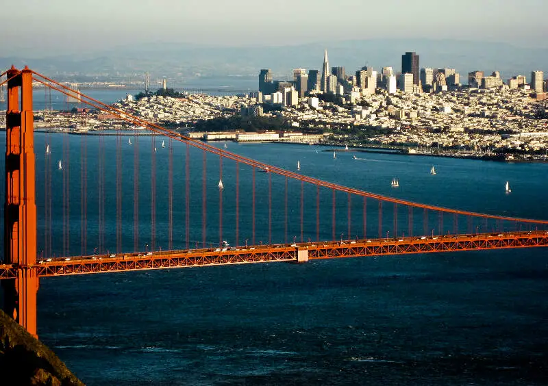 Sf From Marin Highlands