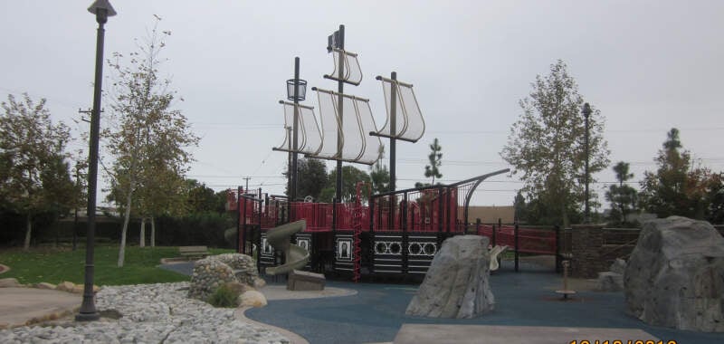 Pirate Ship Playground At Harry Dotson Park Stanton