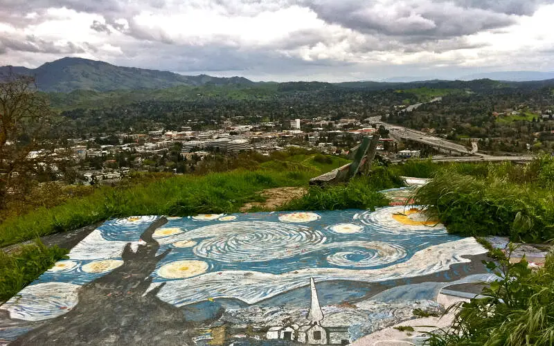 Walnut Creek View From Acalanes Open Space