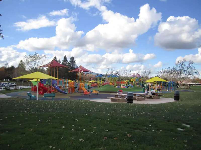 The All Abilities Playground At Heather Farm Park