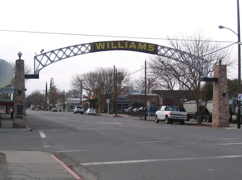 Entrance Arch To Williamsc California