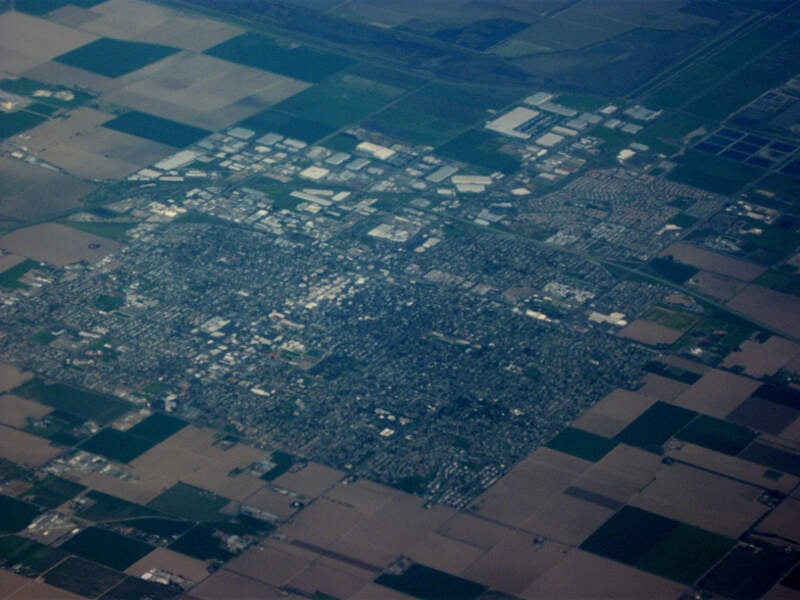 Aerial View Of Woodlandc California