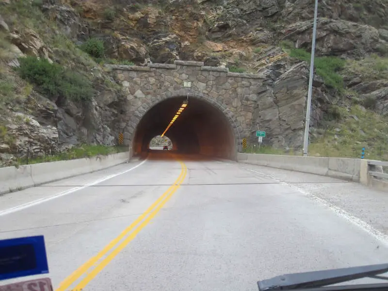 Hihighway Tunnel Between Idaho Spgs