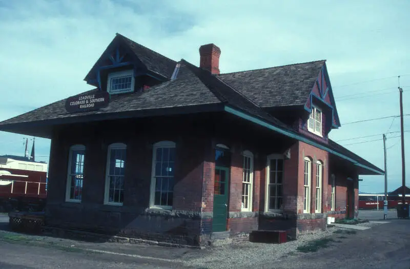 Leadville Historic Railroad Stationc Leadvillec Colorado