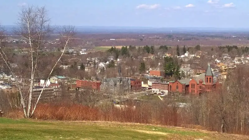 Downtown Rockville Connecticut From Fox Hill In