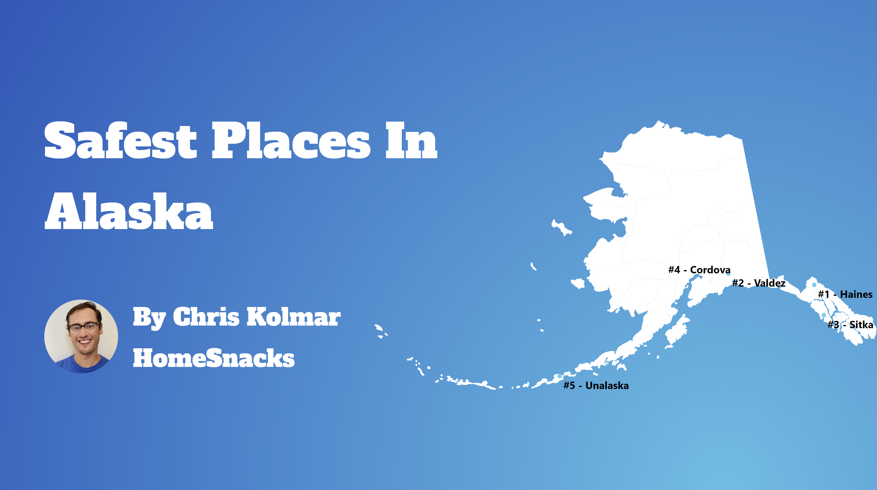 Safest Cities In Alaska Map