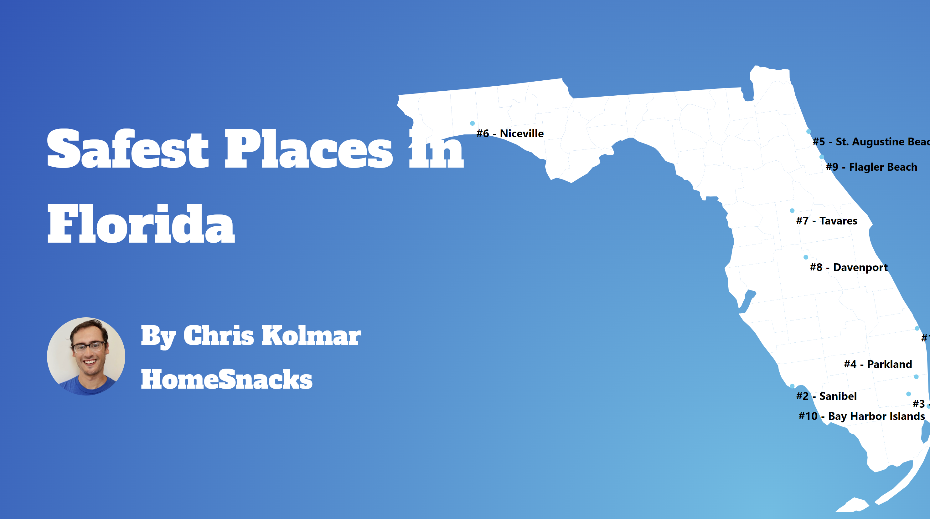 Safest Cities In Florida Map
