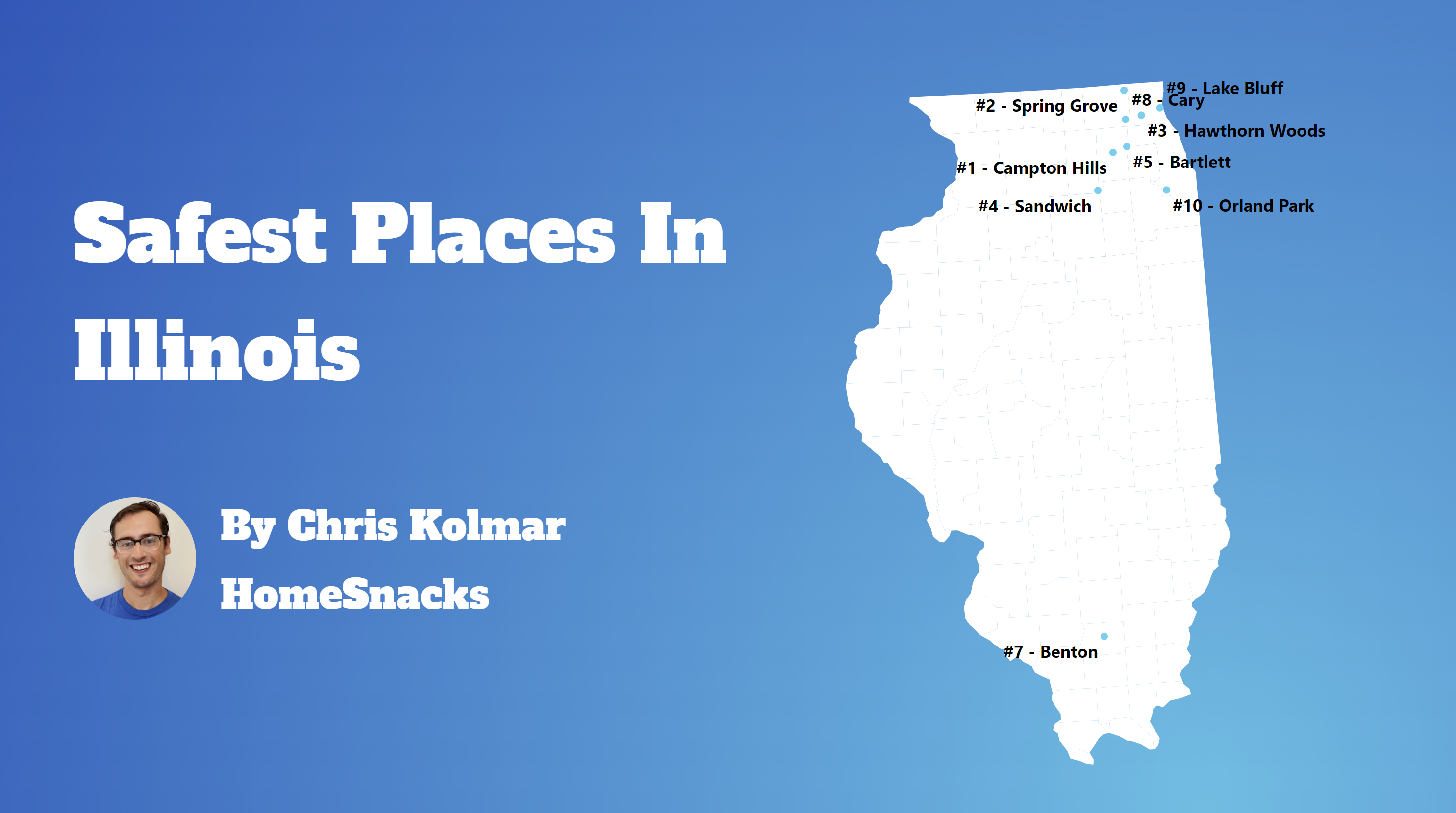 Safest Cities In Illinois Map