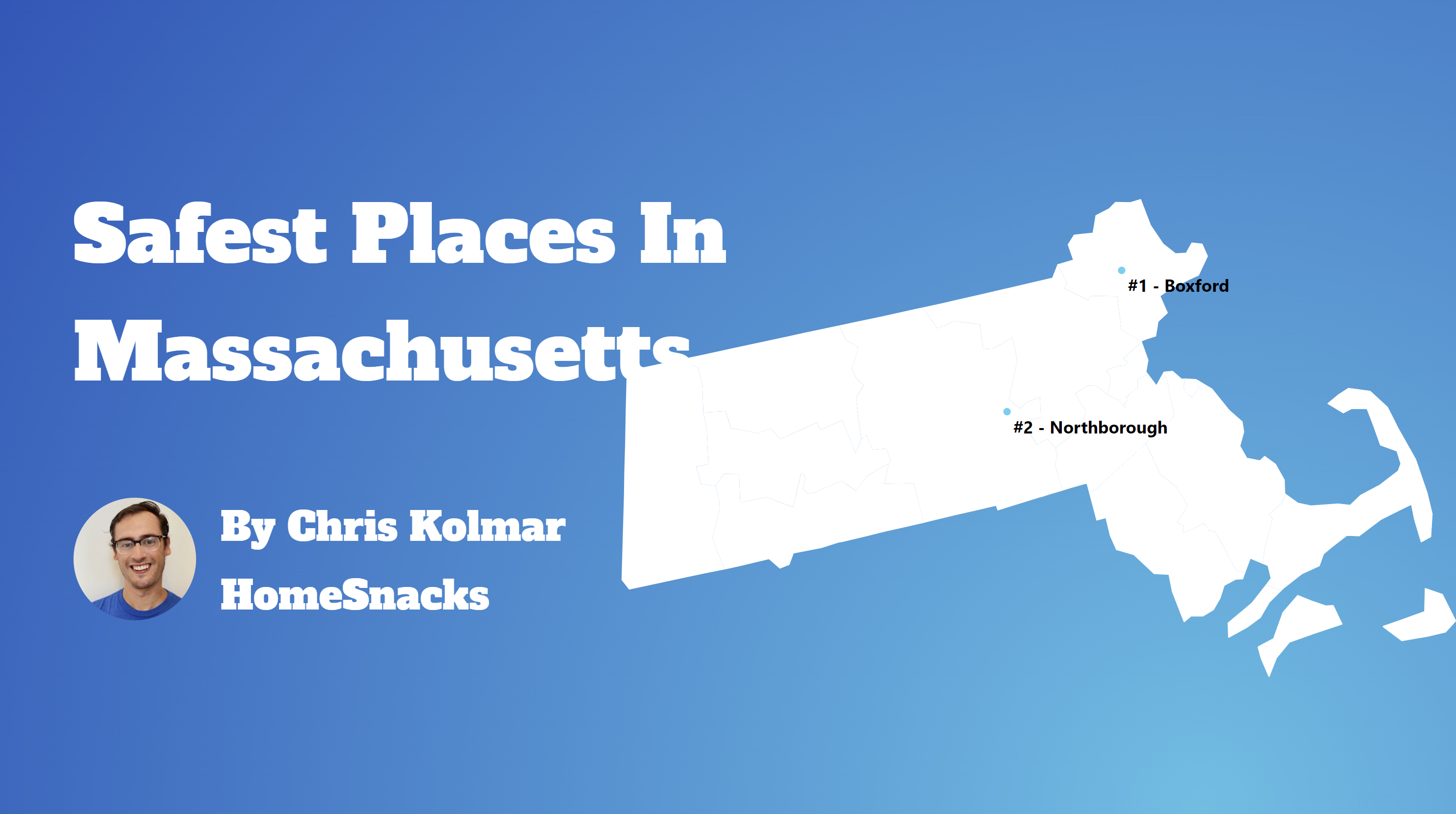 Safest Cities In Massachusetts Map