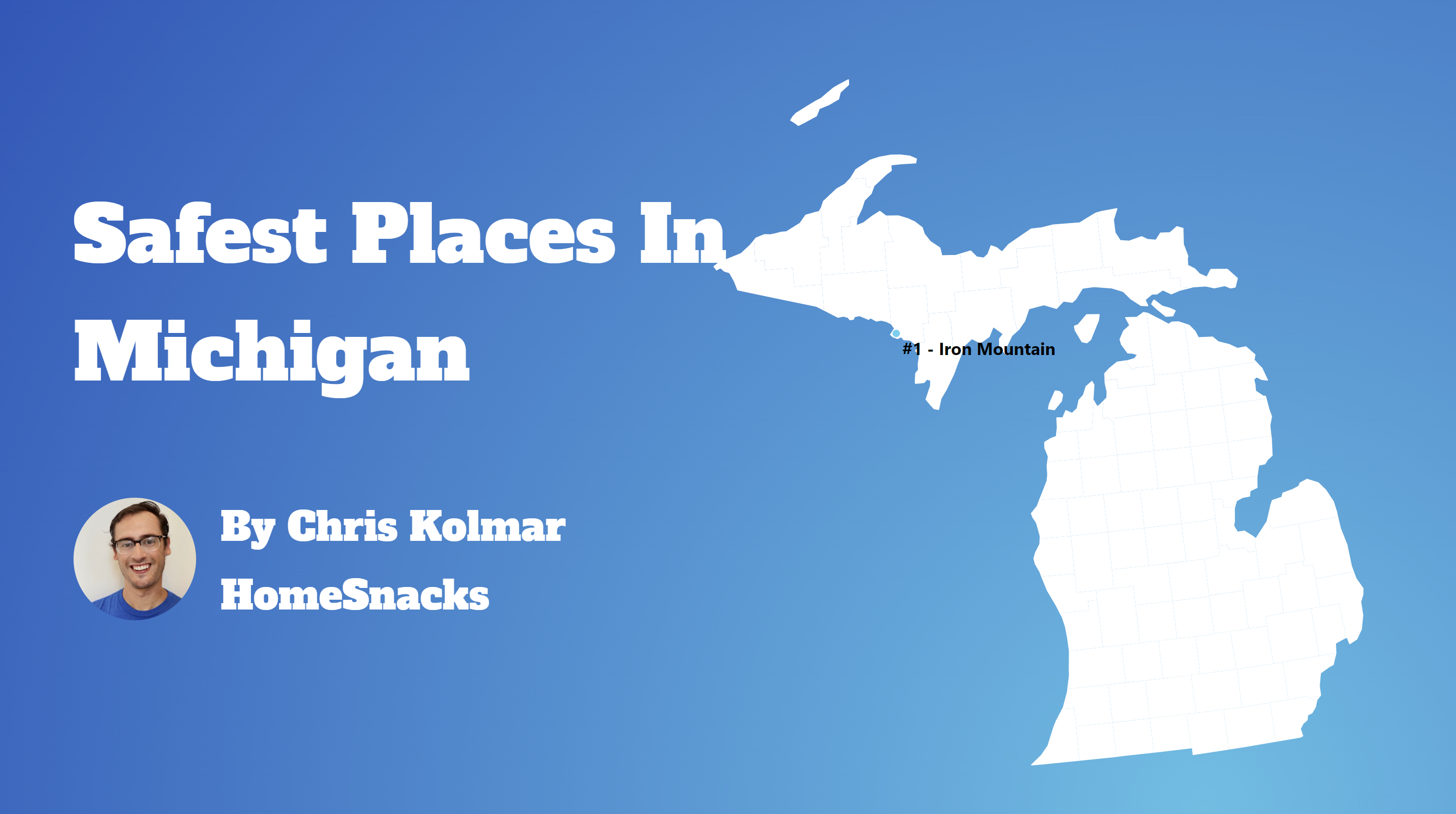 Safest Cities In Michigan Map
