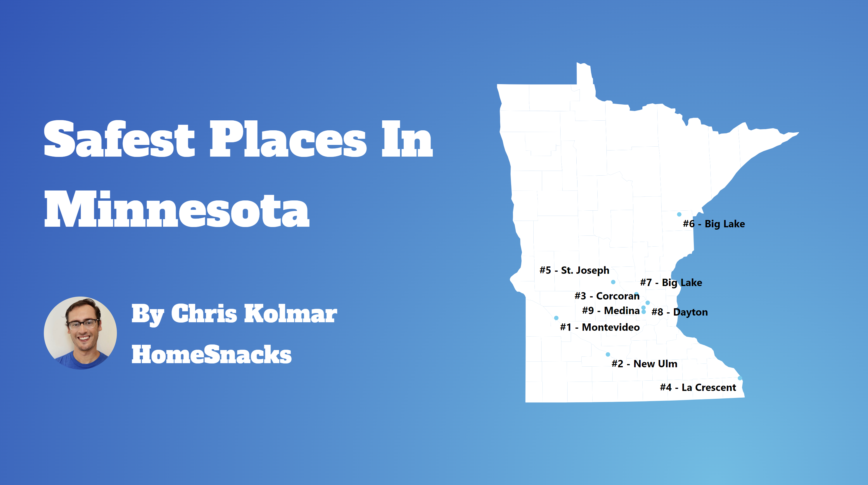 Safest Cities In Minnesota Map