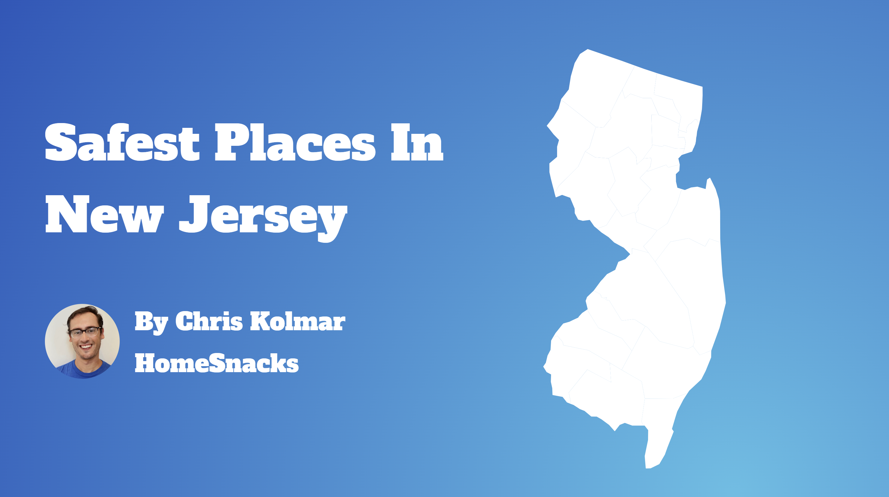 Safest Cities In New Jersey Map