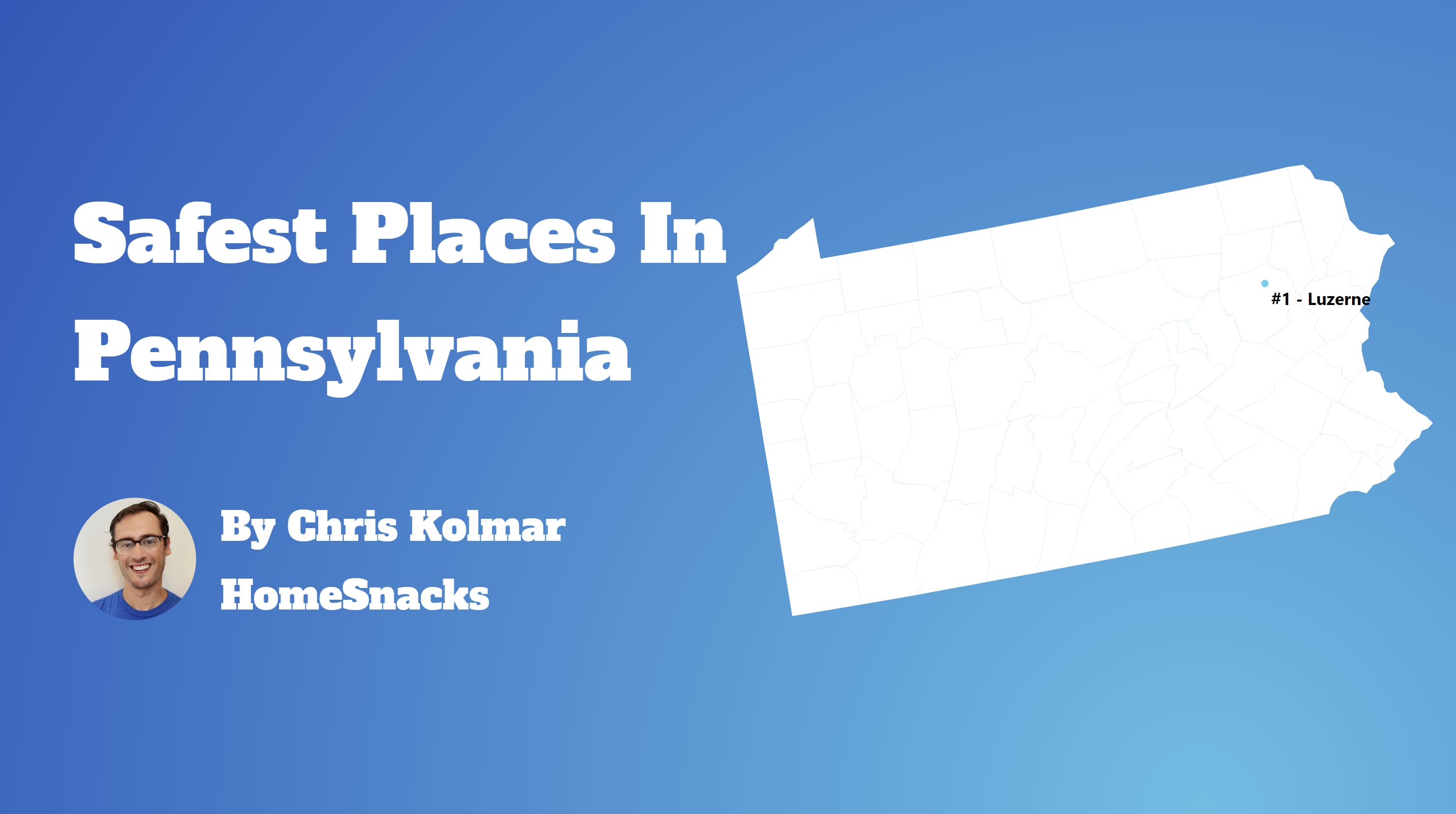 Safest Cities In Pennsylvania Map