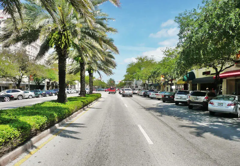 Miracle Mile In Coral Gables