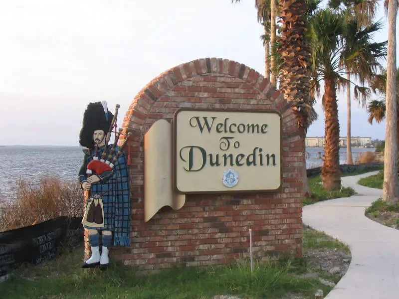 Dunedinwelcomesign