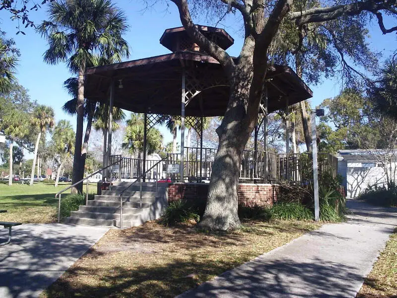 Dunedinc Florida Marina Bandstand