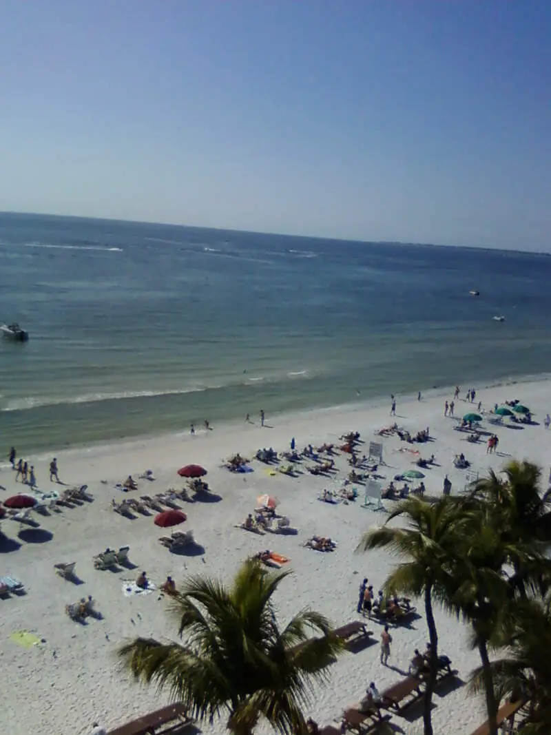 Fort Myers Beach From Lani Kai Terrace