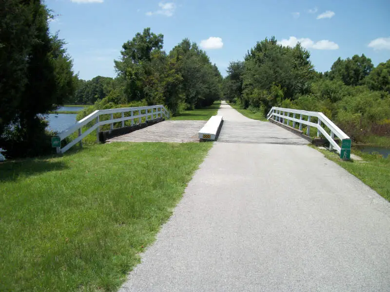 Wst Bridge Over Henderson Lake