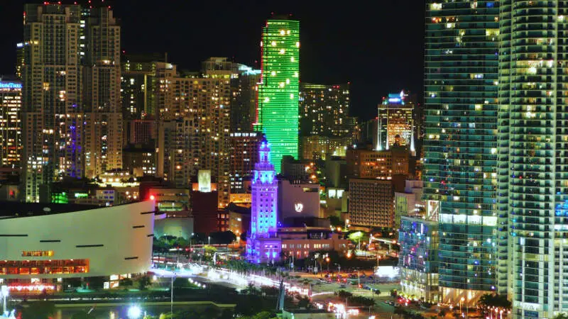 Biscayne Boulevard Night