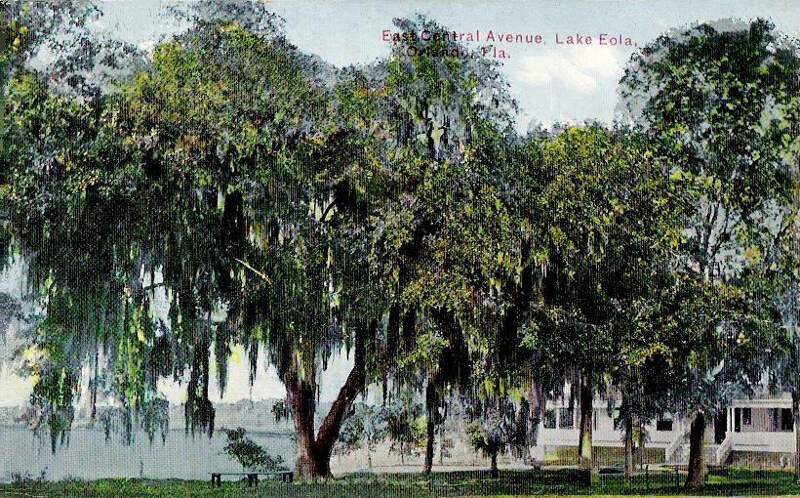 Lake Eola From East Central Blvd