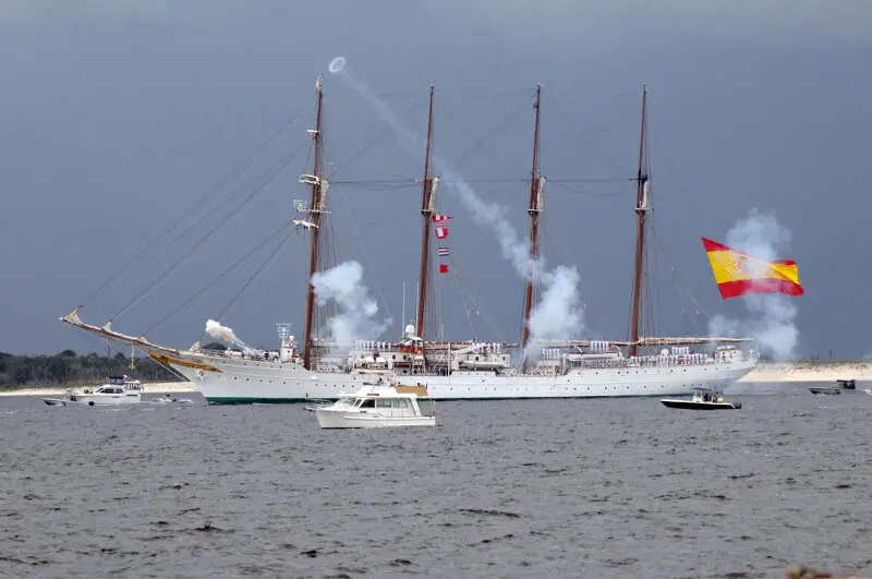 Juan Sebastian De Elcano At Pensacola