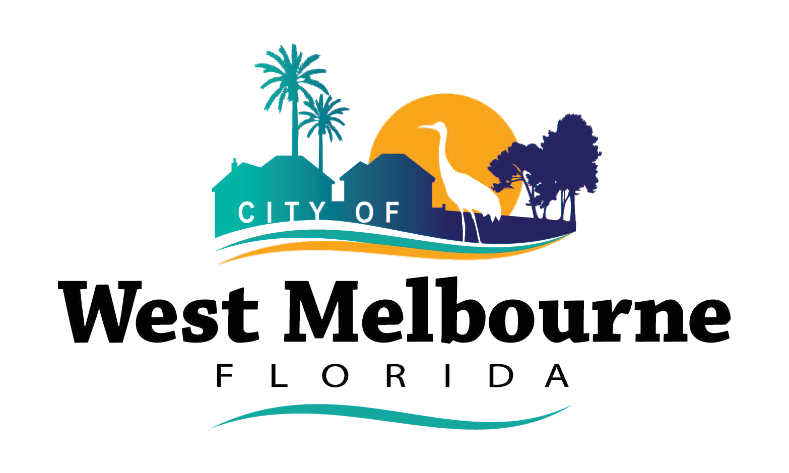 Flag Of West Melbournec Florida